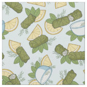 Dolmadakia Pattern Fabric Stof (Close Up)