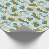 Dolmadakia Pattern Wrapping Paper Cadeaupapier (Hoek)