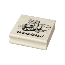 Dolmadakia Rubber Stamp Rubberstempel