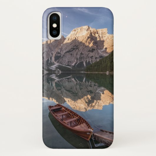 Dolomietalpen | Pragser Wildsee | Tirol, Italië Case-Mate iPhone Case (Achterkant)