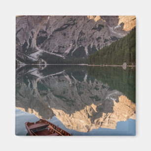 Dolomietalpen Pragser Wildsee Tirol, Italië Magneet
