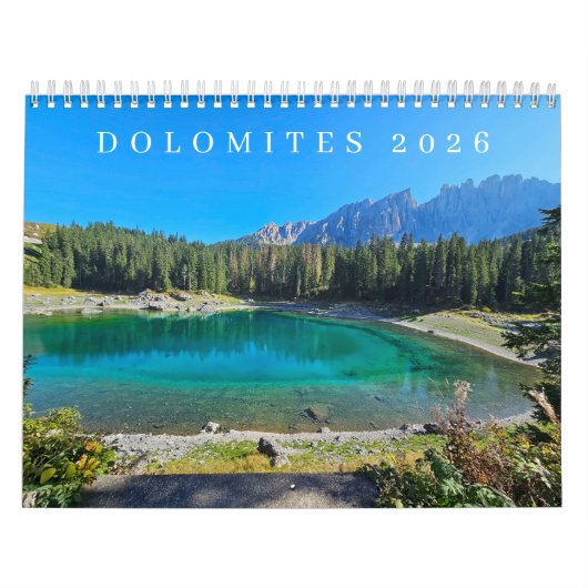 Dolomieten 2026 kalender (Hoes)