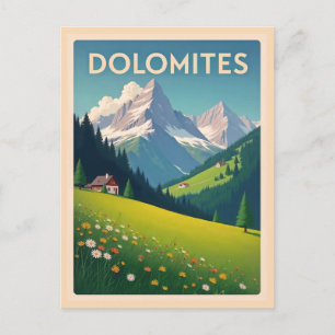  Dolomieten Bergen Italië Landschap Briefkaart