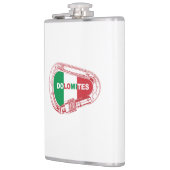 Dolomieten die Carabiner beklimmen Heupfles (Links)