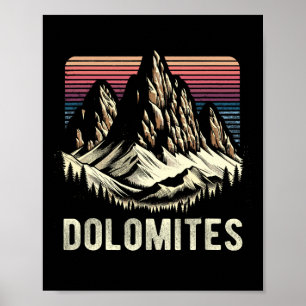 Dolomieten Dolomitische Alpen Klimmen Wandelen Poster