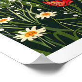 Dolomieten, Italië Retro Reizen Poster (Hoek)