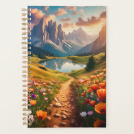 Dolomieten Lake in  stijl Planner