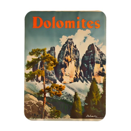 Dolomieten magneet (Verticaal)