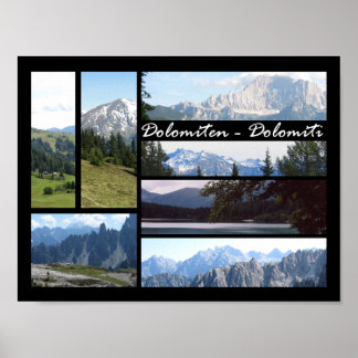 Dolomieten Poster