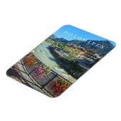 Dolomieten Pozza di Fassa uitzicht koelkastmagneet Magneet (Linkerzijde)