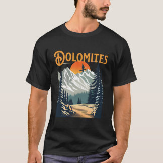  Dolomieten Souvenir Wandelen T-shirt