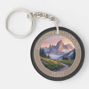 Dolomietengebergte Italië Sleutelhanger
