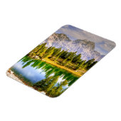 Dolomietgebergten en het sluipende landschap van h magneet (Linkerzijde)