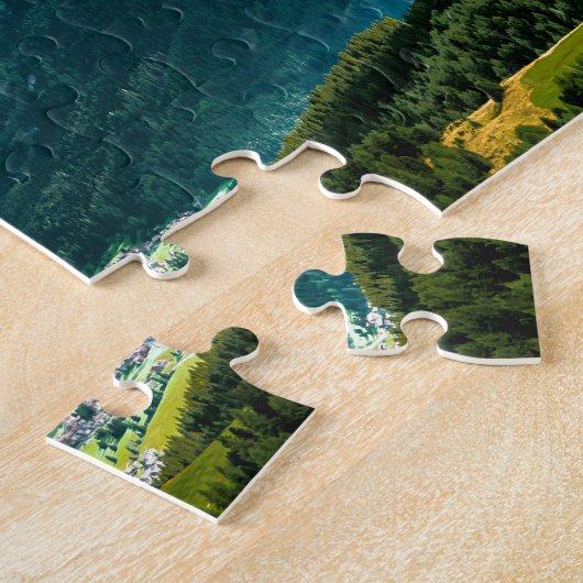 Dolomites alps, Italië Legpuzzel (Zijkant)