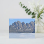 Dolomites Briefkaart (Staand voorkant)
