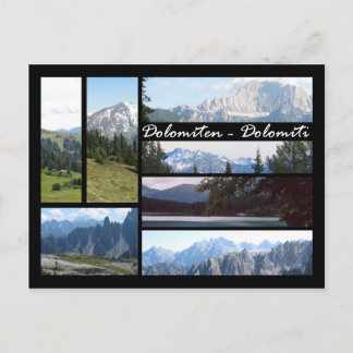 Dolomites Briefkaart