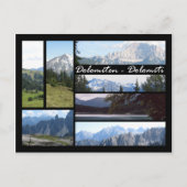 Dolomites Briefkaart (Voorkant)
