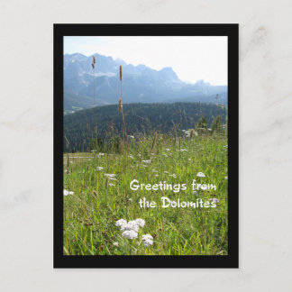 Dolomites Briefkaart