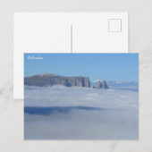 Dolomites Italië Briefkaart (Voorkant / Achterkant)