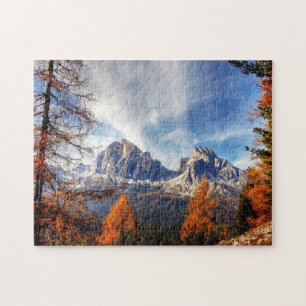 Dolomites Mountain Range in Italië Legpuzzel