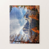 Dolomites Mountain Range in Italië Legpuzzel (Verticaal)