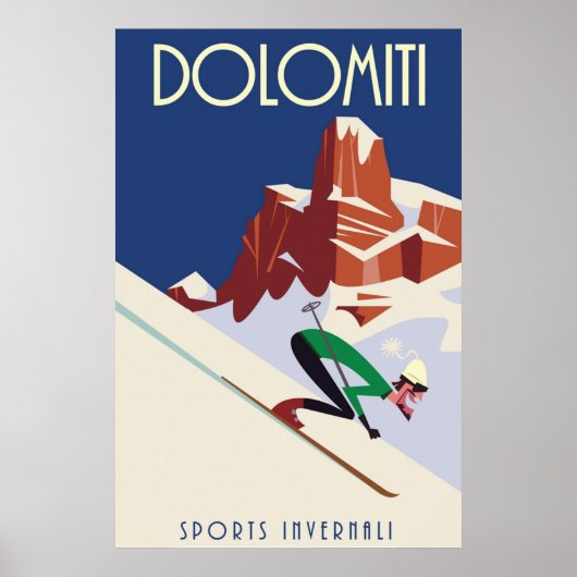 Dolomites Poster (Voorkant)