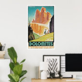 Dolomites Poster (Thuiskantoor)