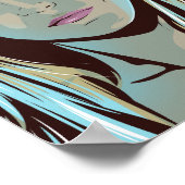 Dolores from Westworld illustrated poster (Coin)