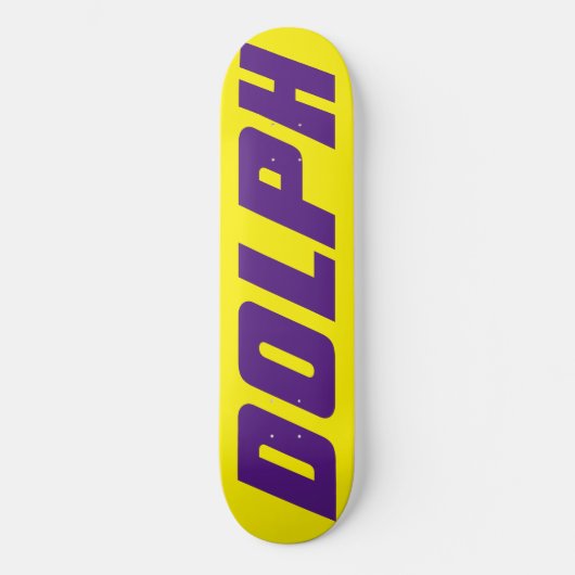DOLPH Tribute 8 1/4" Skateboard Deck (Voorkant)
