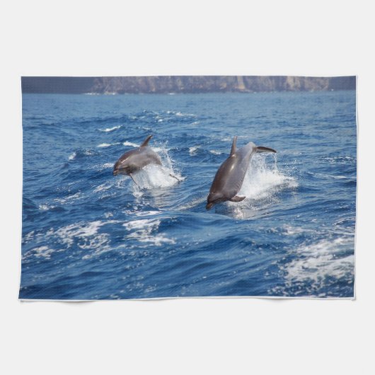 Dolphin Adventure Theedoek (Horizontaal)