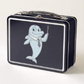 Dolphin als leraar met pointer (Voorkant)