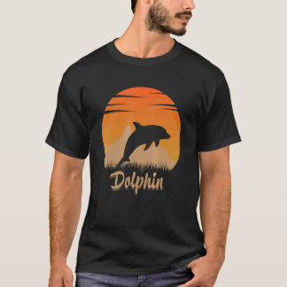 Dolphin Animal Hot in the Mounta in Natuur T-shirt