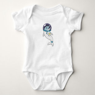 Dolphin as Astronaut in Costume Romper