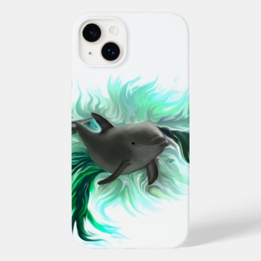 Dolphin Baby Case-Mate iPhone Case (Achterkant)