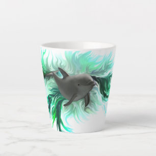 Dolphin Baby Latte Mok