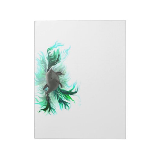 Dolphin Baby Notitieblok (Gedraaid)