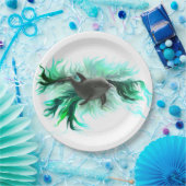 Dolphin Baby Papieren Bordje (Feest)