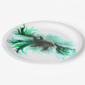 Dolphin Baby Papieren Bordje (Gekanteld)