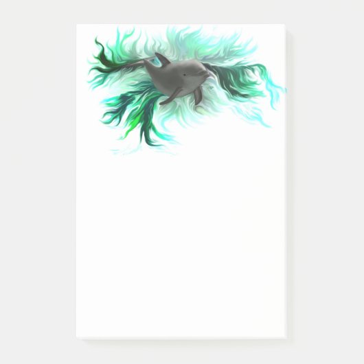 Dolphin Baby Post-it® Notes (Voorkant)