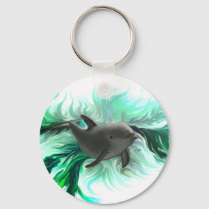 Dolphin Baby Sleutelhanger