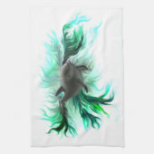 Dolphin Baby Theedoek (Verticaal)