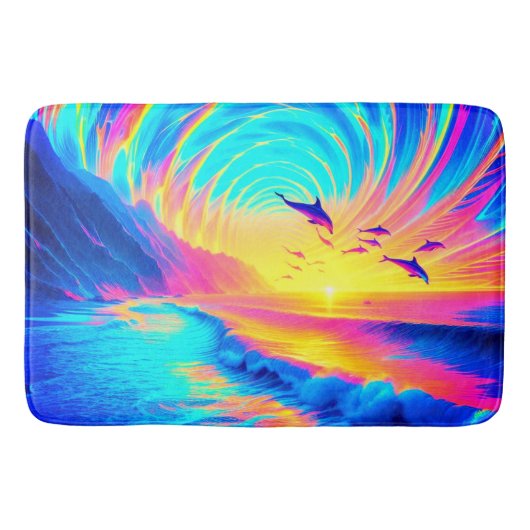 Dolphin Badmat (Voorkant)