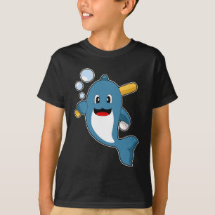 Dolphin Baseball Baseball T-shirt