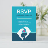 Dolphin Beach Wedding RSVP (Debout devant)