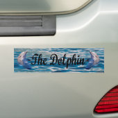 Dolphin Bumpersticker (Op auto)