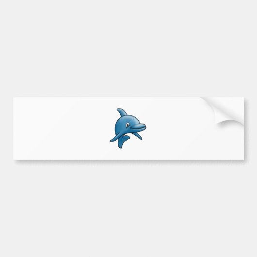 Dolphin Bumpersticker (Voorkant)