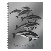 Dolphin Carnet Personnalisé Dolphin Art Journal (Devant)