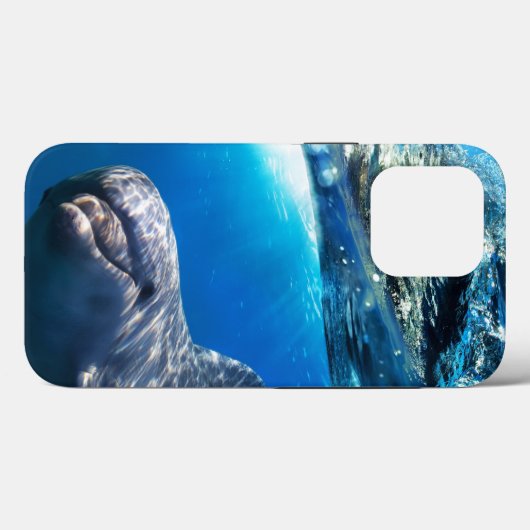 Dolphin Case-Mate iPhone Case (Achterkant (horizontaal))
