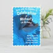 Dolphin Celebration Card Kaart (Staand voorkant)