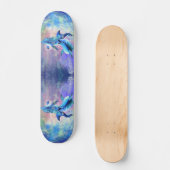Dolphin Couple - Love - Happy Skateboard (Voorkant)